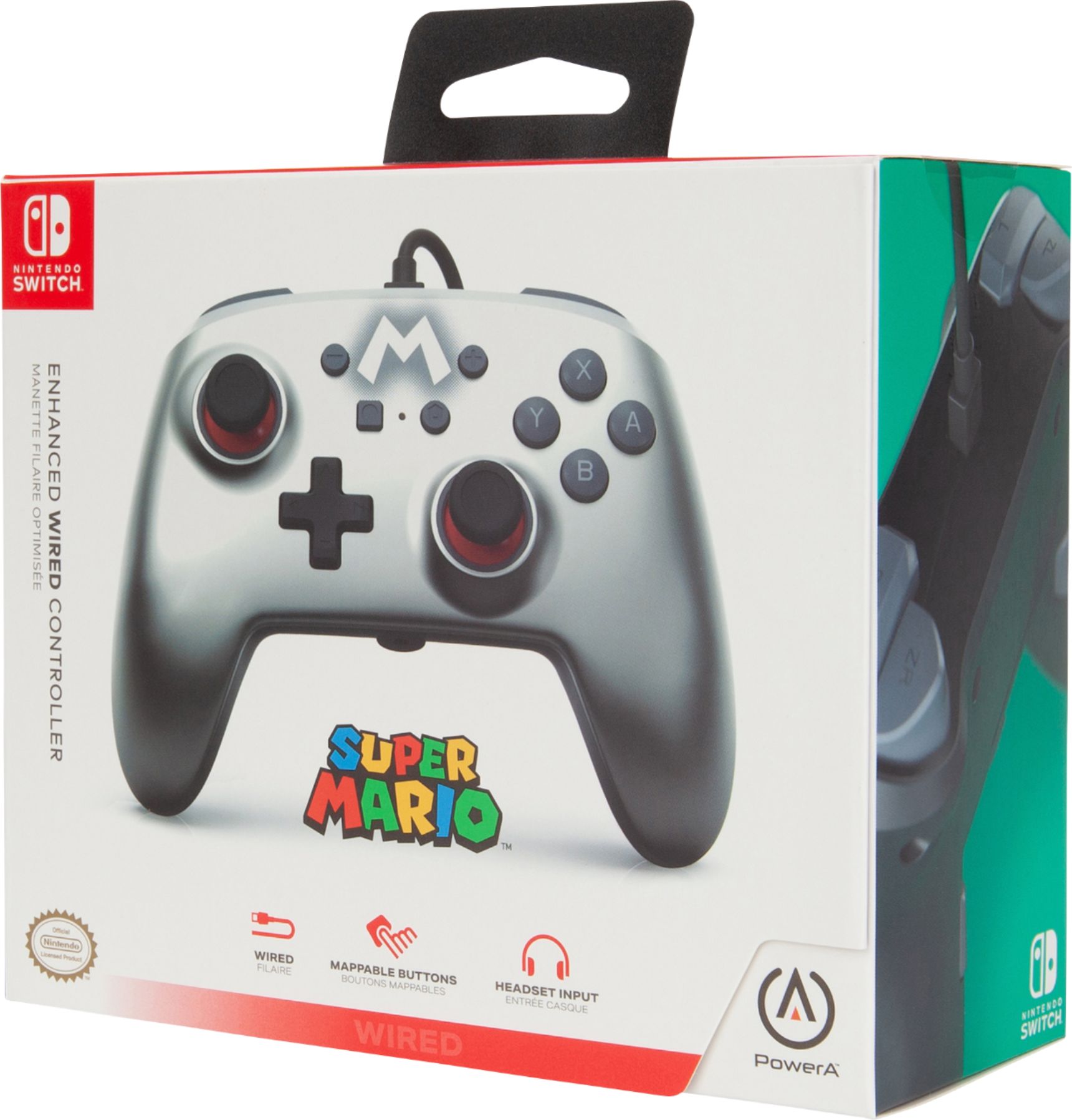 Best Buy: PowerA Enhanced Wired Controller for Nintendo Switch Mario Pop  Art 1522660-01