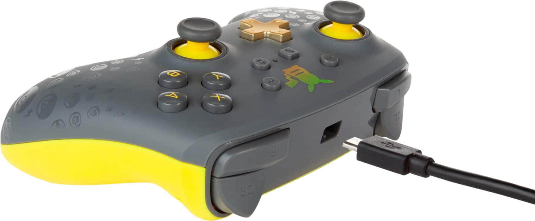 Alt View 12. PowerA - Enhanced Wired Controller for Nintendo Switch - Pokémon: Pikachu Grey.