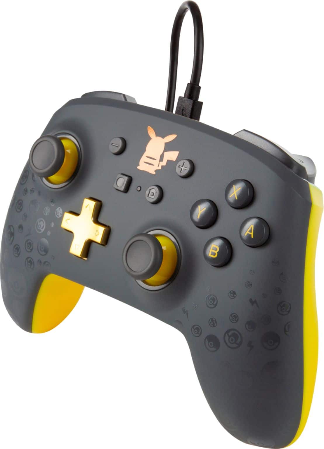 Mando Pro Nintendo Switch PowerA con Cable Pixel Pikachu