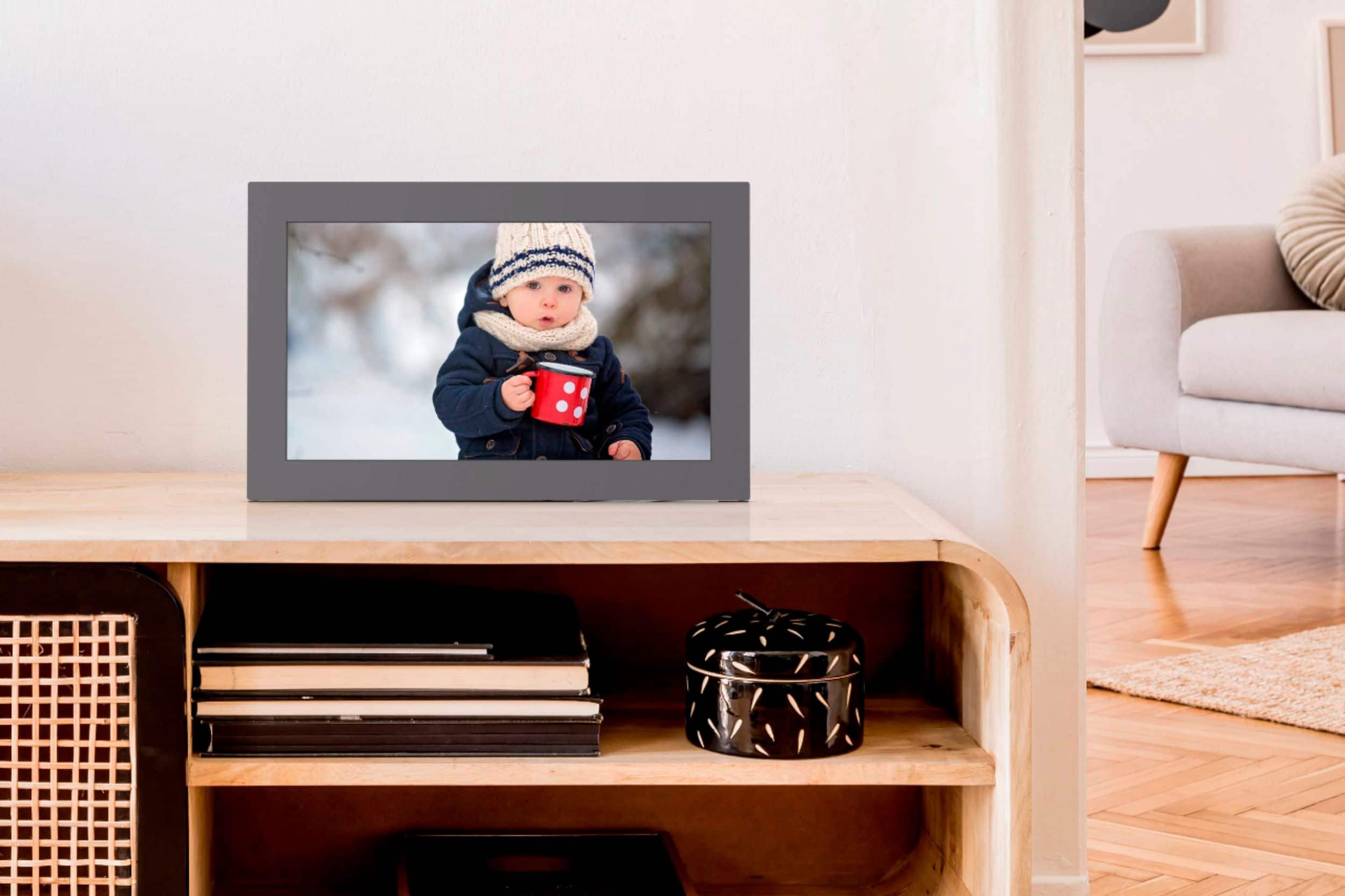 Alt View 13. Meural - Smart WiFi Photo Frame, for Photography, Art & NFTs - 13.5”x7.5”.