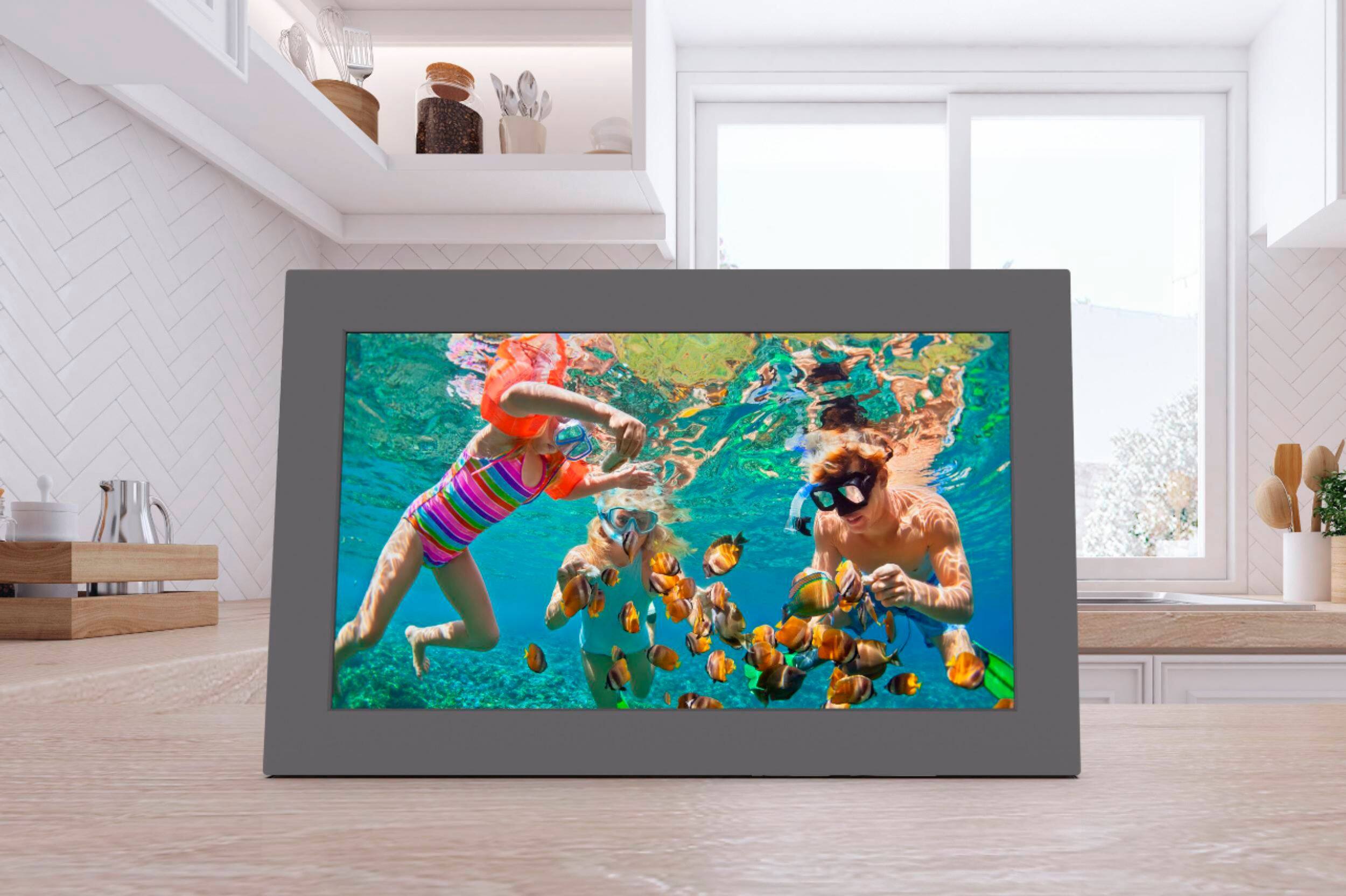 Alt View 15. Meural - Smart WiFi Photo Frame, for Photography, Art & NFTs - 13.5”x7.5”.