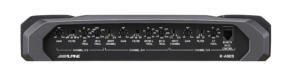 Front. Alpine - R-A90S - Black.