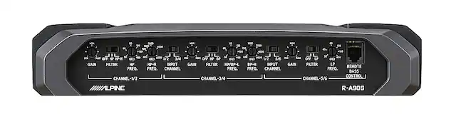 Front. Alpine - R-A90S - Black.