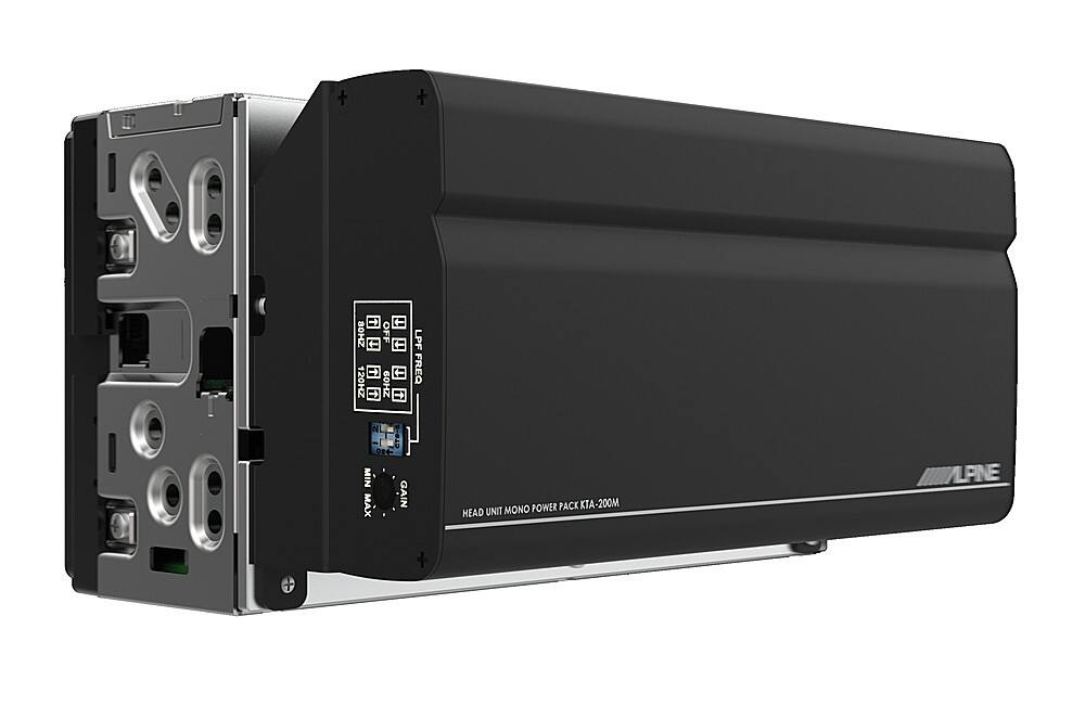 Alt View 12. Alpine - KTA-200M - Black.