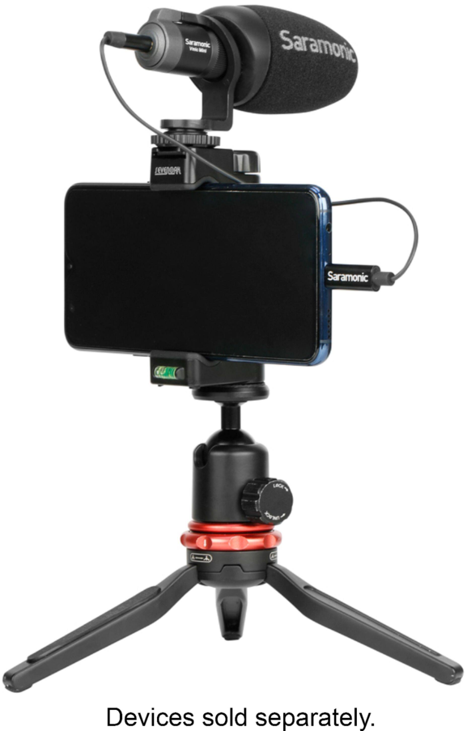 Alt View 12. Saramonic - 3.5mm Male TRS to USB-C Stereo or Mono Microphone and Audio Adapter Cable 9" (22.86cm) (SR-C2001).