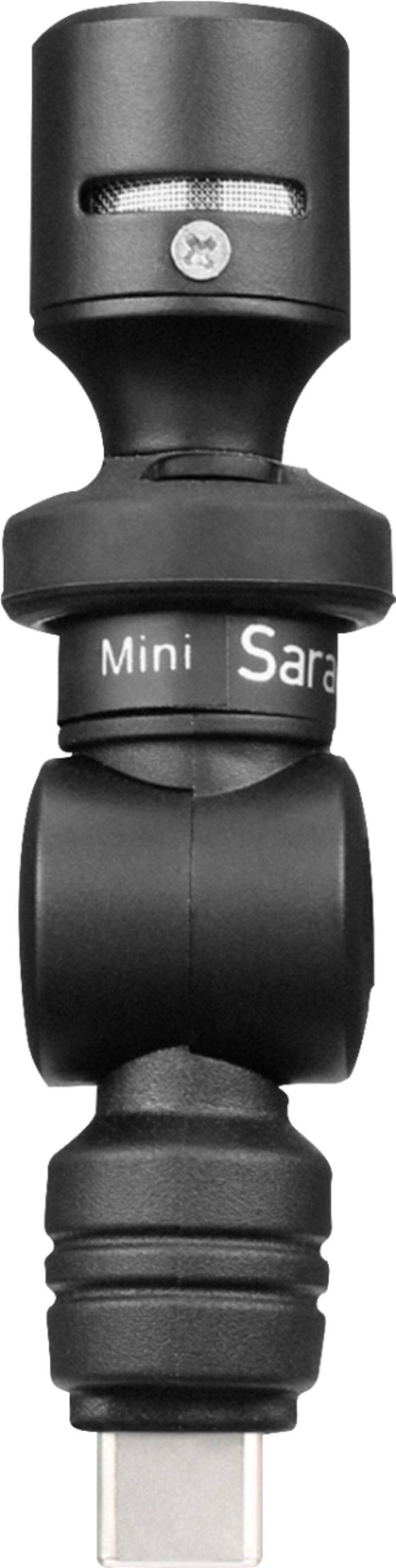 Front. Saramonic - SmartMic UC Mini Ultra-Compact Condenser Microphone with USB-C for Smartphones, Tablets & Computers.