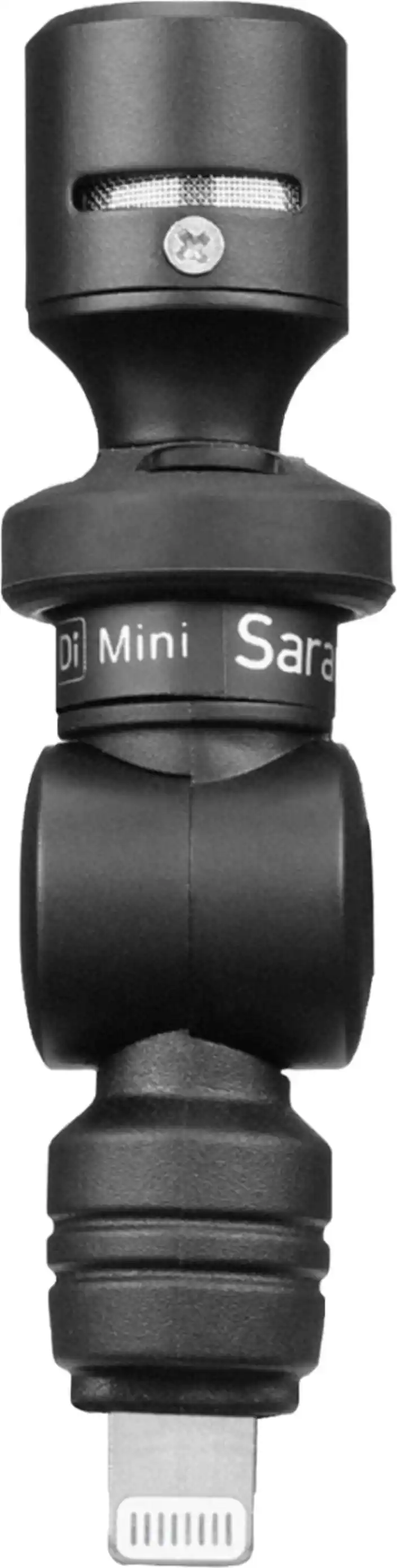 Saramonic - SmartMic DI Mini Ultra-Compact Condenser Microphone with Lightning for Apple iPhones & iPads - Black