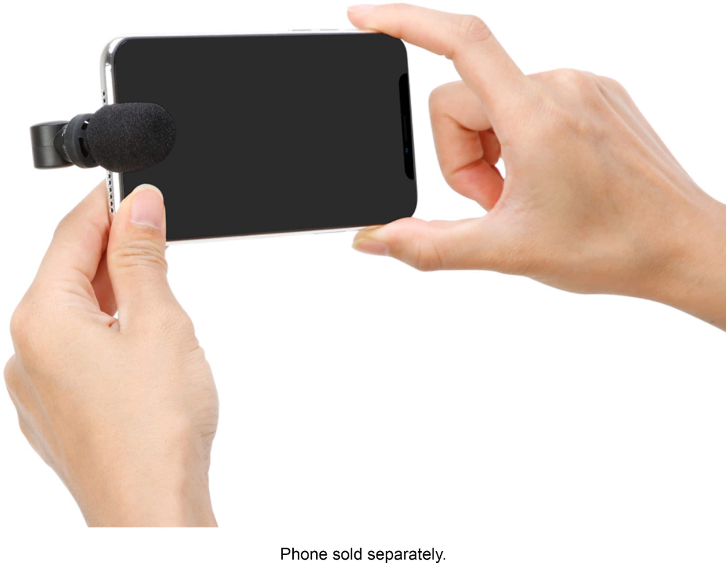 Alt View 11. Saramonic - SmartMic DI Mini Ultra-Compact Condenser Microphone with Lightning for Apple iPhones & iPads.