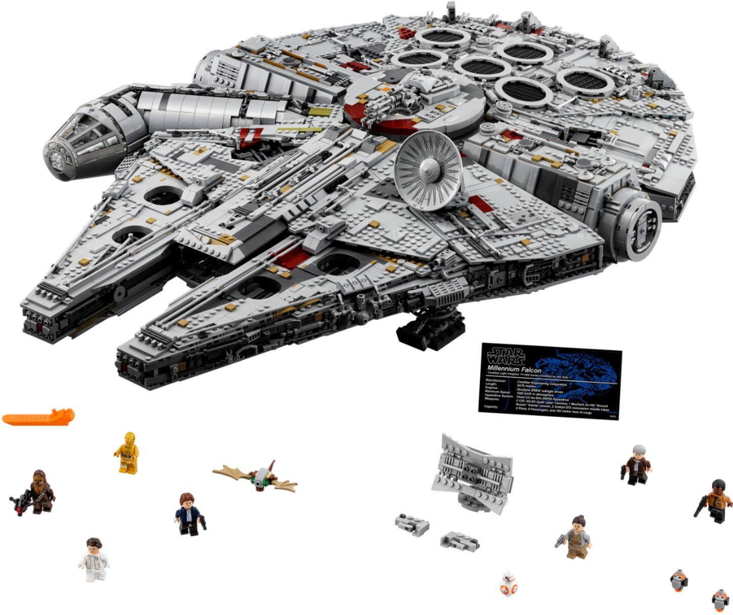 Alt View 11. LEGO - Star Wars Millennium Falcon 75192.