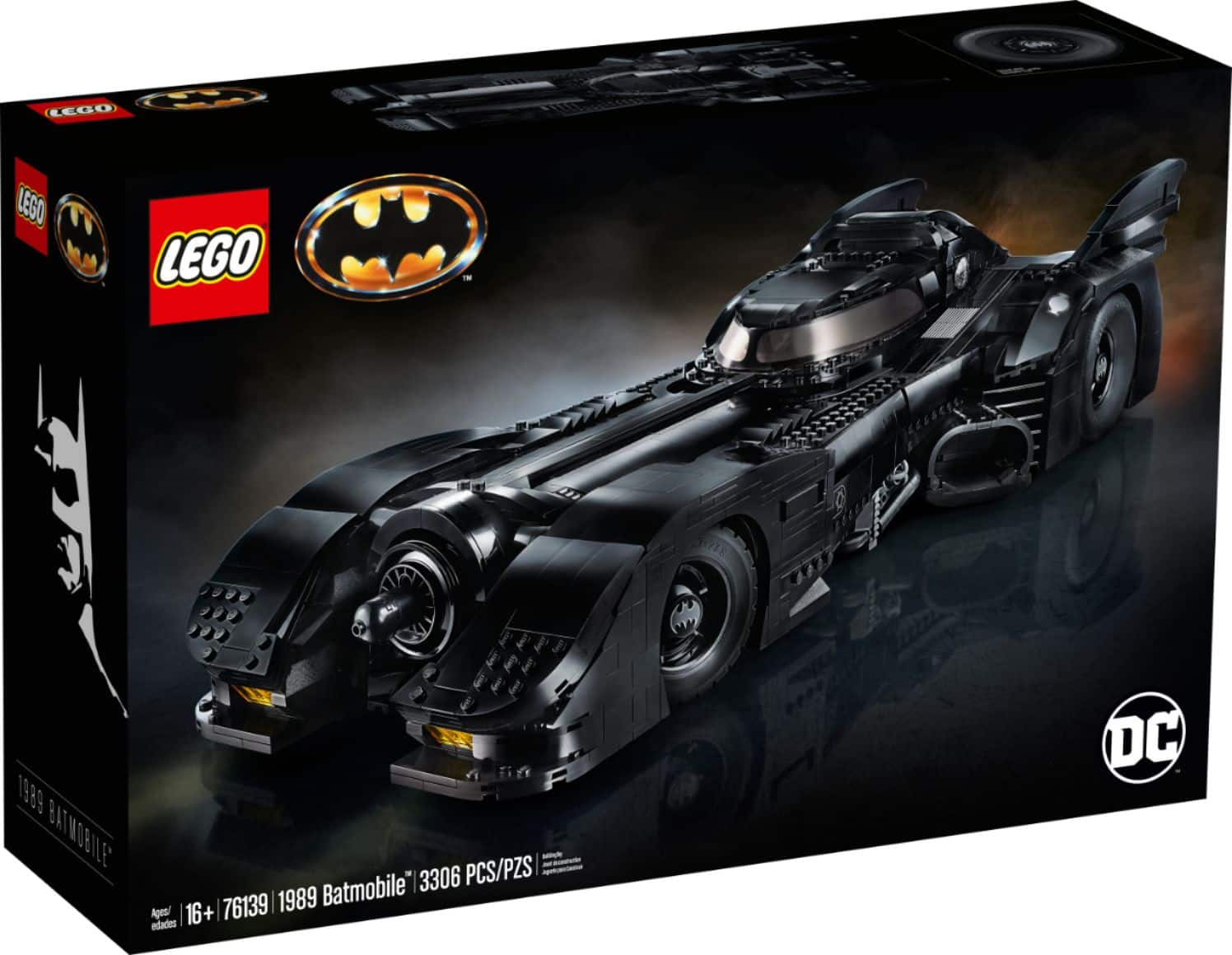 Best Buy: LEGO Super Heroes 1989 Batmobile 76139 6265629