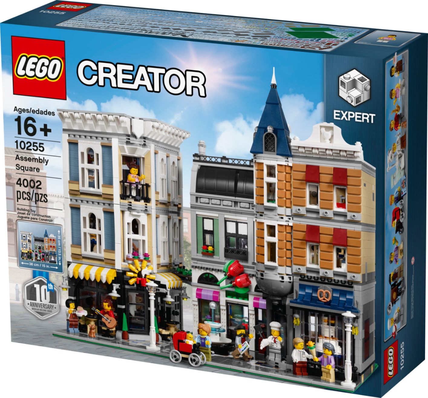 Angle View: LEGO - Creator Expert Assembly Square 10255