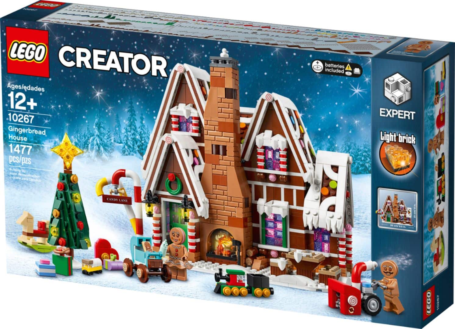 Angle. LEGO - Creator Expert Gingerbread House 10267.