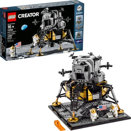 Front Zoom. LEGO - Creator Expert NASA Apollo 11 Lunar Lander 10266.