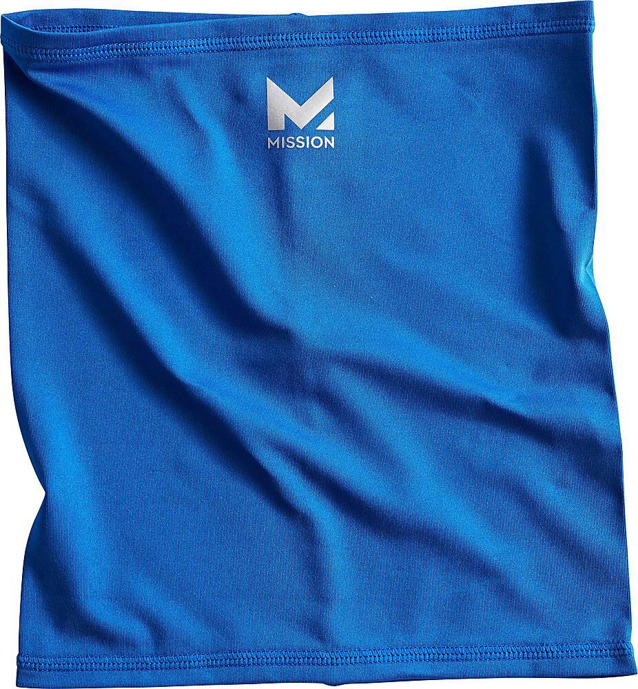 Blue/Cloud Lapis 2-pack Mission Cooling Neck Gaiter Face/Neck Mask Youth Age 5 