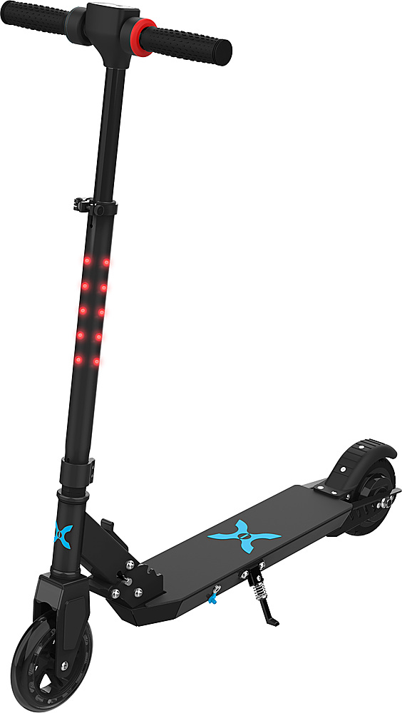  Hover-1 - Kids Flare Foldable Electric Scooter w/3 mi Max Operating Range &amp; 8 mph Max Speed - Black