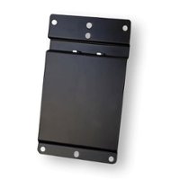 MantelMount - Single stud/post adaptor plate - Black - Front_Zoom
