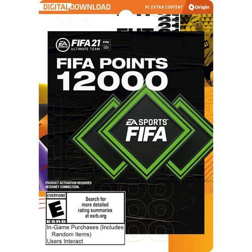  FIFA 21 Ultimate Team 12000 Points [Digital]