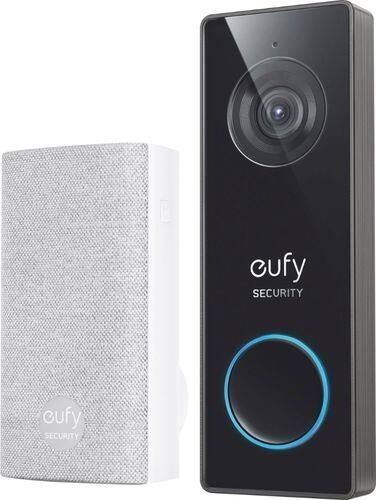eufy Security Wired Video Doorbell 2C, 5-Day Continuous Video Recording, No Monthly Fees, Local Storage, Free Chime