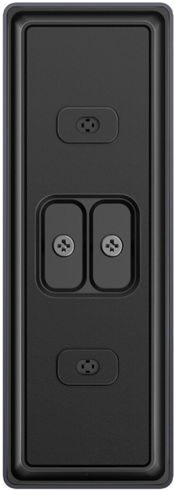 Left View: eufy Security - Smart Wi-Fi Video Doorbell 2K Pro Wired - Black/White