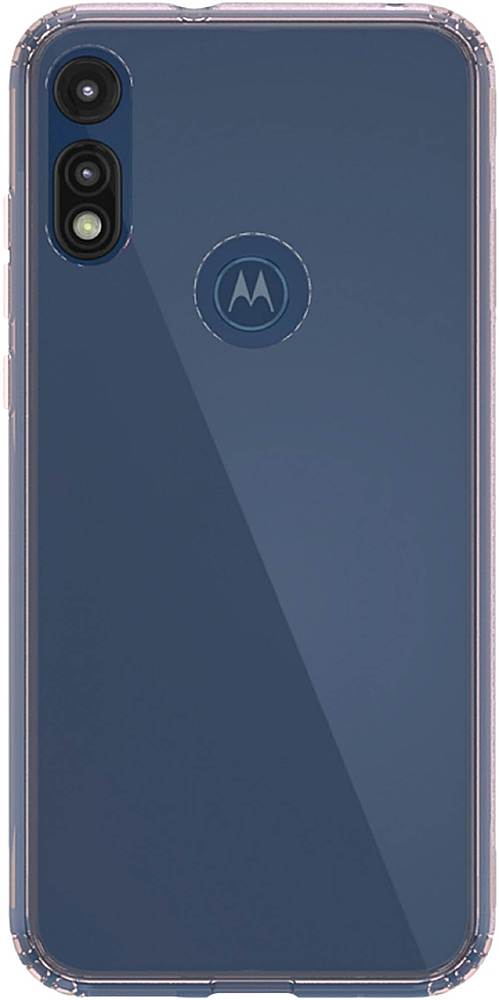 Alt View 11. SaharaCase - Crystal Series Carrying Case for Motorola Moto E (2020) - Rose Gold.