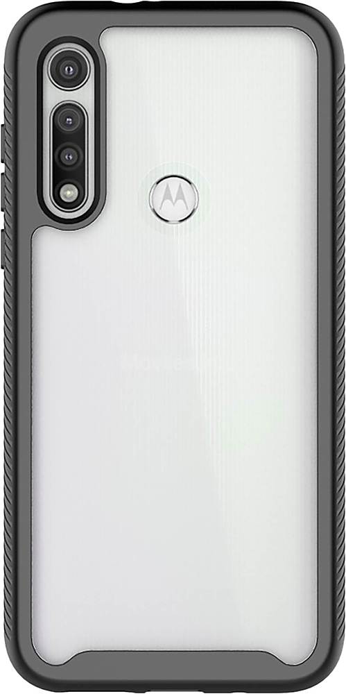 Alt View 1. SaharaCase - Grip Series Case for Motorola Moto G Fast - Black.