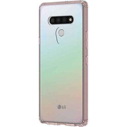 SaharaCase - Crystal Series Carrying Case for LG Stylo 6 - Rose Gold Clear