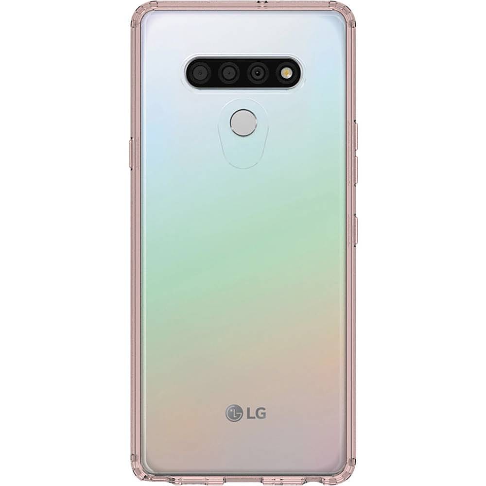 Alt View 1. SaharaCase - Crystal Series Carrying Case for LG Stylo 6 - Rose Gold Clear.