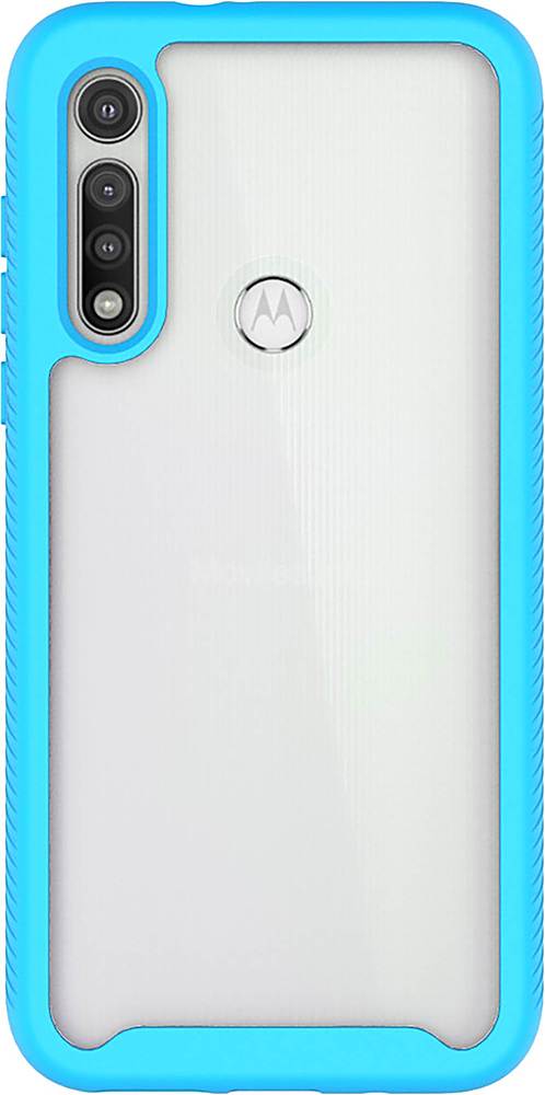 Alt View 1. SaharaCase - Grip Series Case for Motorola Moto G Fast - Aqua.