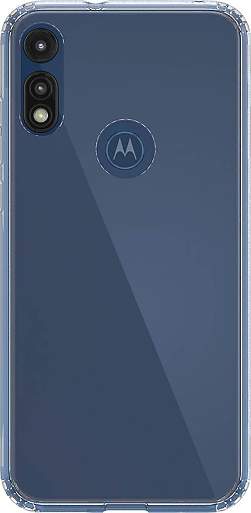Alt View 1. SaharaCase - Crystal Series Case for Motorola Moto E (2020) - Clear.