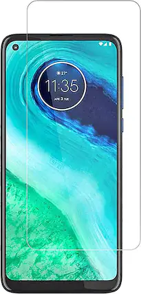 Angle. SaharaCase - ZeroDamage Tempered Glass Screen Protector for Motorola Moto G Fast - Clear.