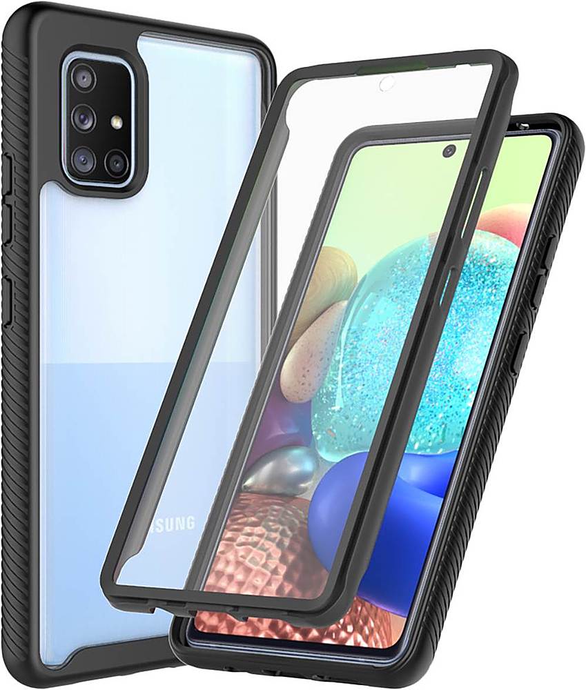 Alt View 16. SaharaCase - Grip Series Case for Samsung Galaxy A71 5G - Black.