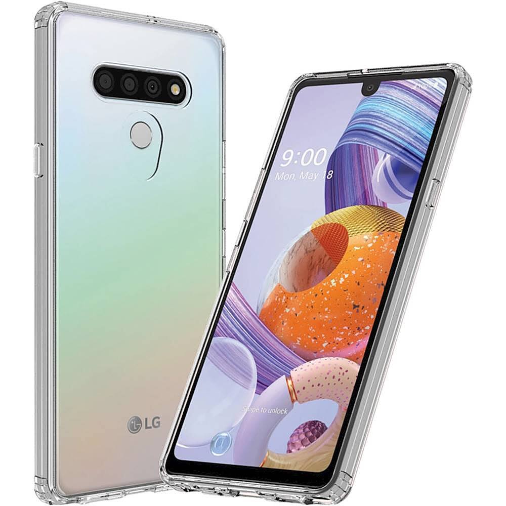 Alt View 14. SaharaCase - Crystal Series Carrying Case for LG Stylo 6 - Clear.