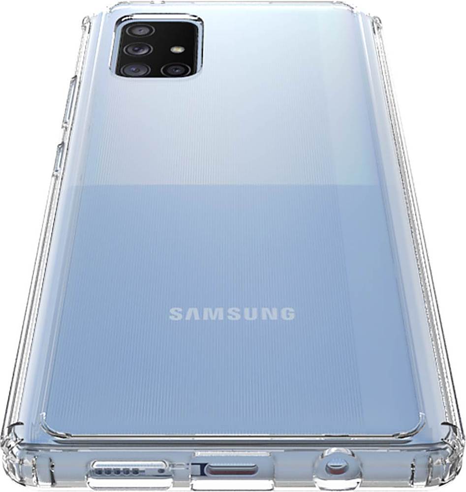 Alt View 13. SaharaCase - Crystal Series Carrying Case for Samsung Galaxy A71 5G - Clear.