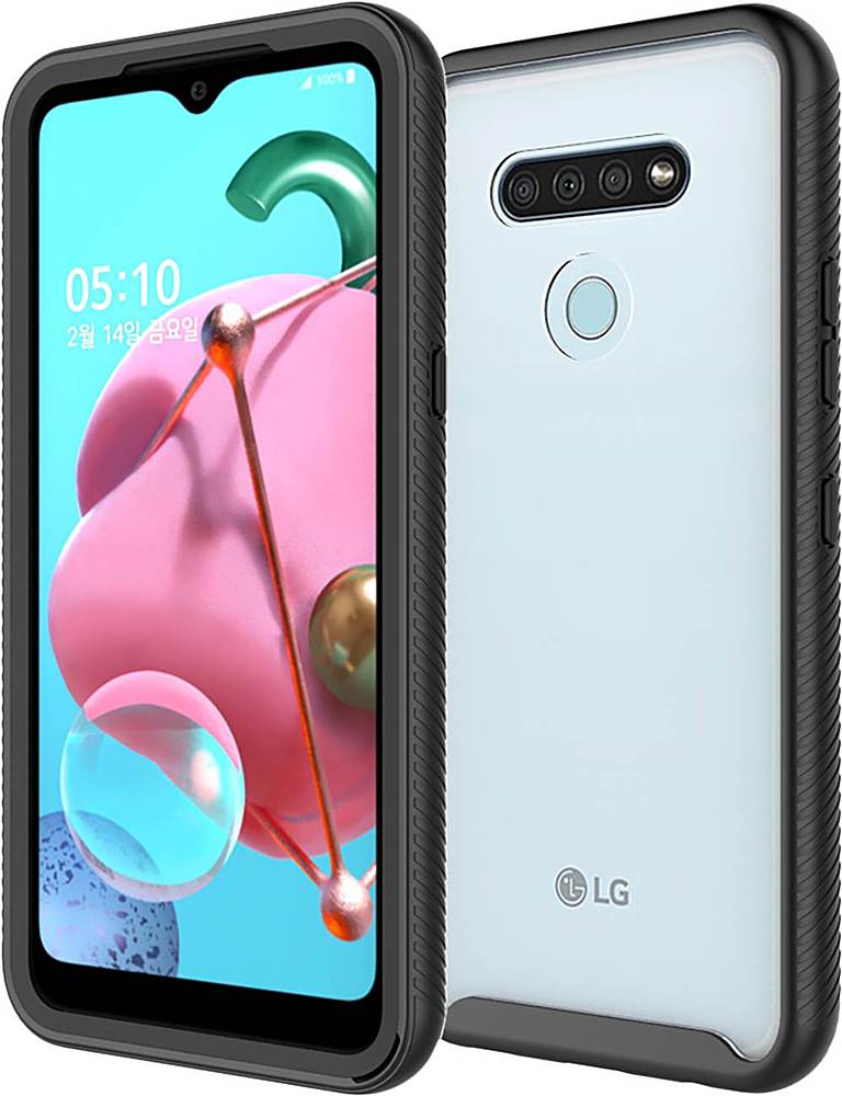 Alt View 11. SaharaCase - Grip Series Carrying Case for LG K51 - Black.
