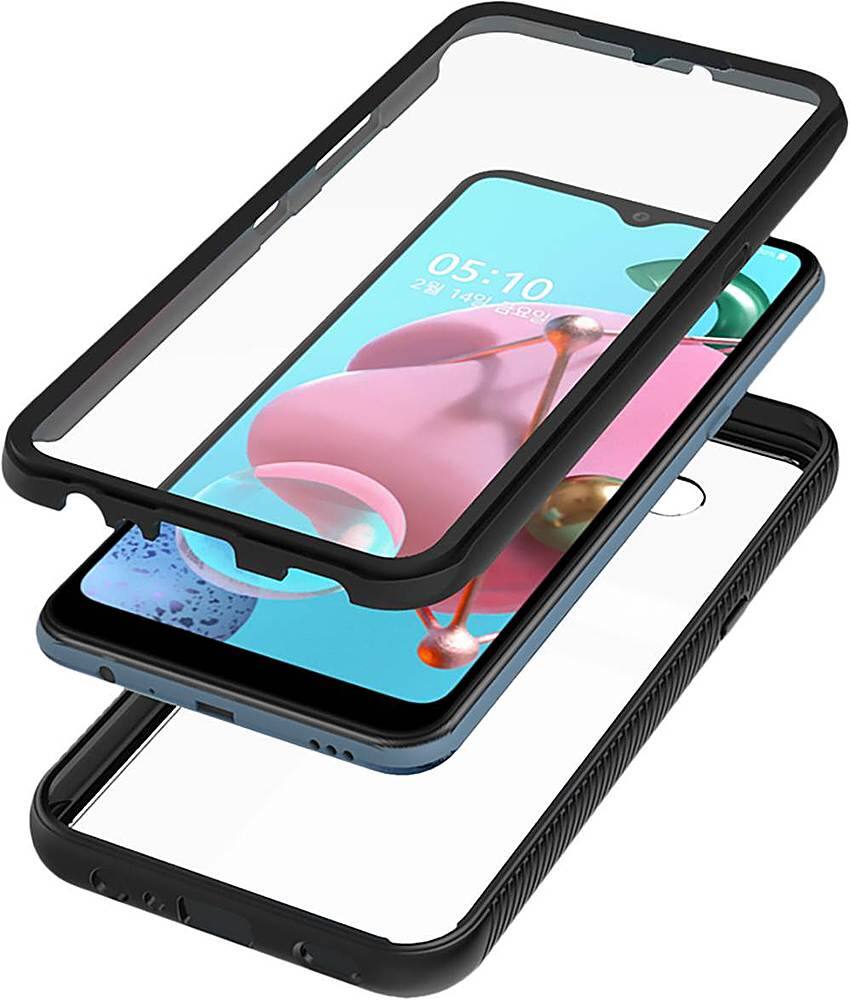 Alt View 13. SaharaCase - Grip Series Carrying Case for LG K51 - Black.