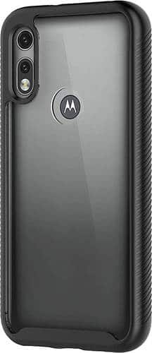 SaharaCase - Grip Series Case for Motorola Moto E (2020) - Black