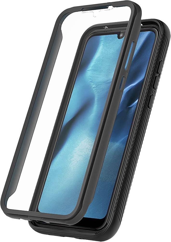 Alt View 12. SaharaCase - Grip Series Case for Motorola Moto E (2020) - Black.