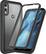 Alt View 15. SaharaCase - Grip Series Case for Motorola Moto E (2020) - Black.