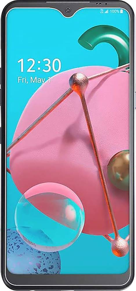 Alt View 11. SaharaCase - ZeroDamage Tempered Glass Screen Protector for LG K51 - Clear.