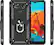 Alt View 11. SaharaCase - Military Kickstand Series Skin Case for LG K51 - Black.