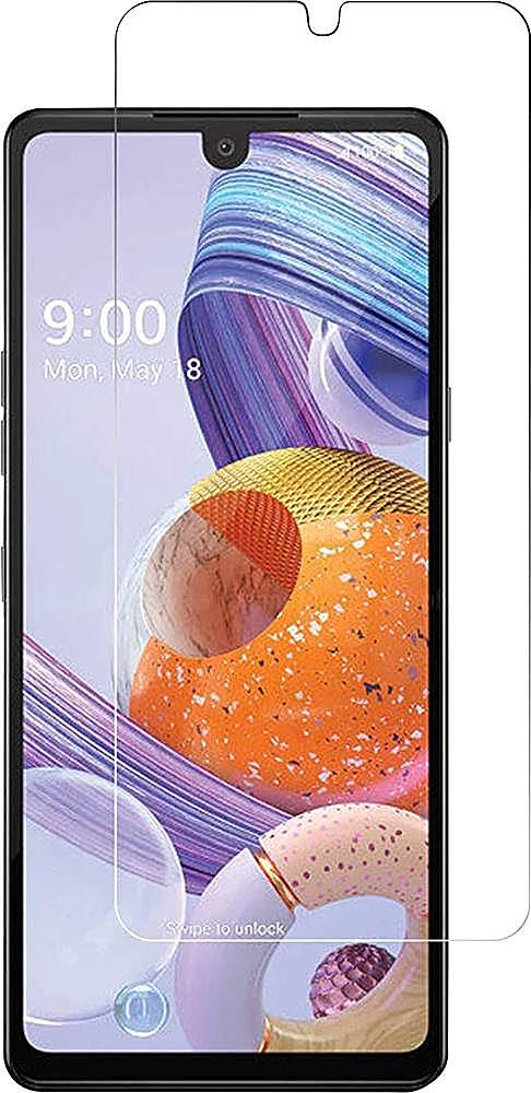 Angle. SaharaCase - ZeroDamage Tempered Glass Screen Protector for LG Stylo 6 - Clear.