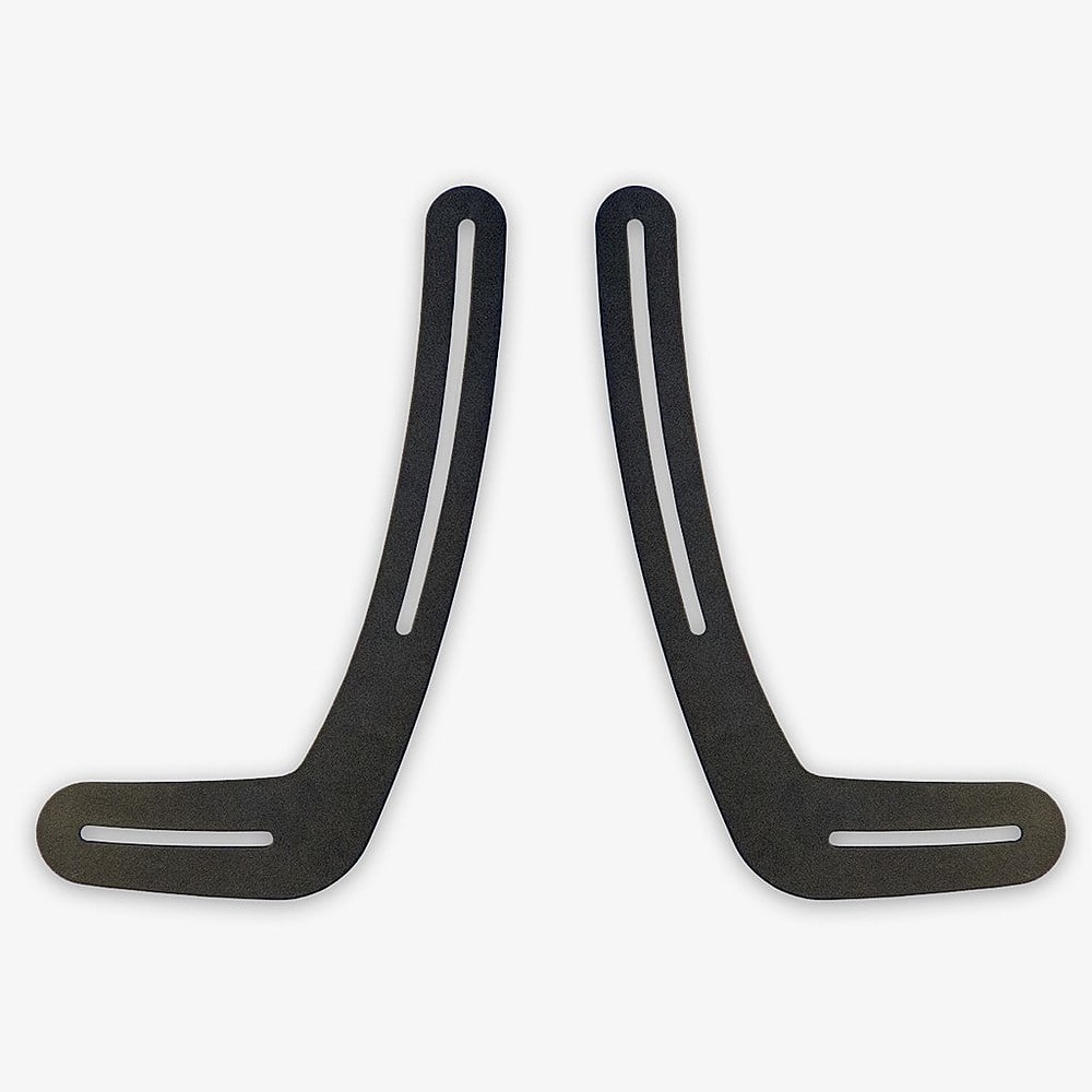 Front. MantelMount - Sound Bar Adapter XL - Black.