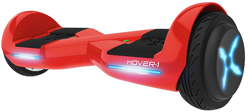 Alt View 12. Hover-1 - Kids Dream Electric Self-Balancing Scooter w/6 mi Max Operating Range & 7 mph - Red.
