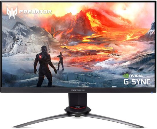 Front Zoom. Acer - Predator XB253Q Gxbmiiprzx 24.5" FHD G-SYNC Compatible Monitor (HDMI).