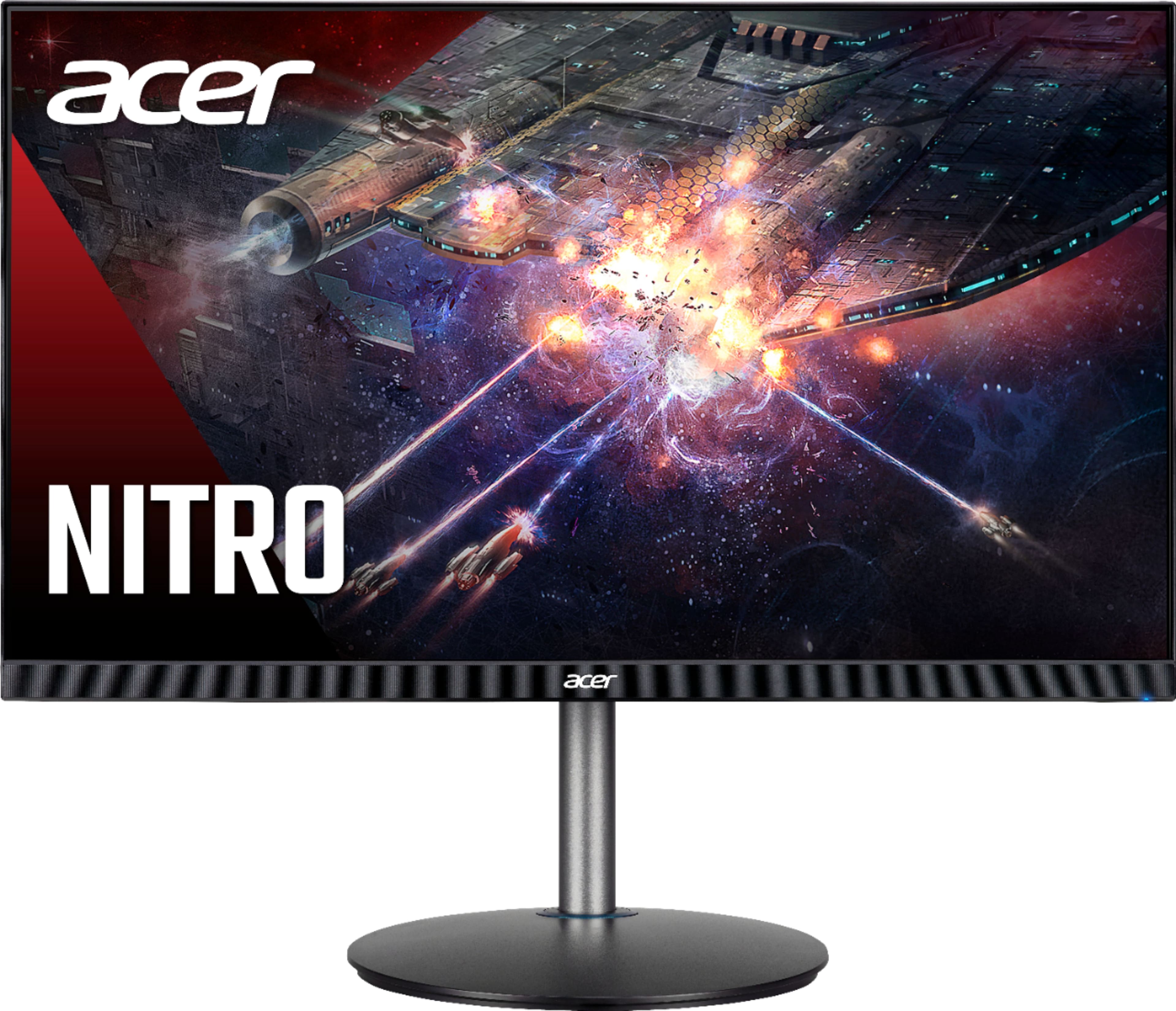 Front. Acer - Nitro 23.8" IPS LED FHD FreeSync Gaming Monitor (HDMI 2.0, Display Port).