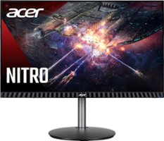 Acer - Nitro XF243Y Pbmiiprx 23.8" Full HD IPS Monitor with AMD Radeon FREESYNC- 165Hz (2 x HDMI 2.0 Ports & 1 x Display Port) - Front_Zoom