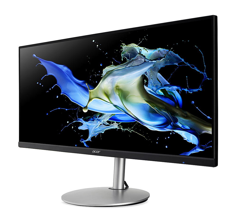 Left View: Acer - Acer-CB342CK smiiphzx 34”- IPS Zero Frame Monitor with AMD Radeon FREESYNC Technology (HDMI)