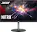 Front. Acer - Nitro 27" IPS LED FHD FreeSync Gaming Monitor (HDMI 2.0, Display Port) - Black.