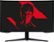 Front Zoom. Samsung - G77 Series  32" Curved WQHD Gaming Monitor With Special T1 Faker Design (HDMI, USB) - Black.