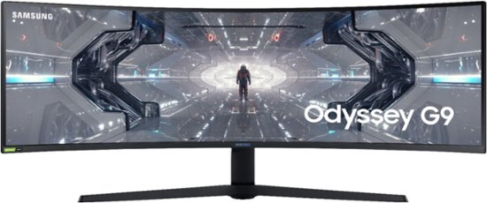 Front Zoom. Samsung - G97T Series 49" Class 1000R Curved Gaming Monitor - Black.